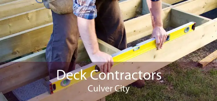 Deck Contractors Culver City